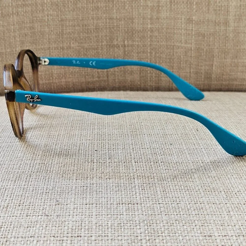Ray-Ban Youth Kids Glasses Frame Brown/Blue Tone RB1561 41[]20 130 Eyeglasses